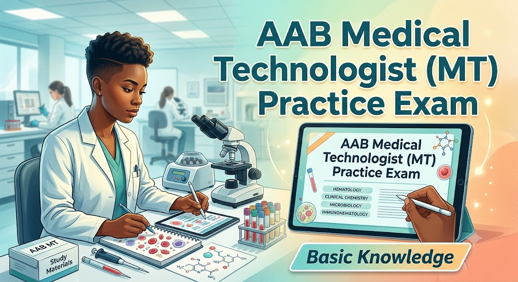 AAB Medical Technologist (MT) – Basic Knowledge Practice Exam Banner
