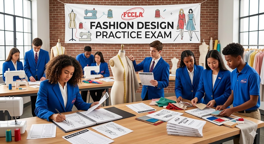 FCCLA Fashion Design Practice Test Banner