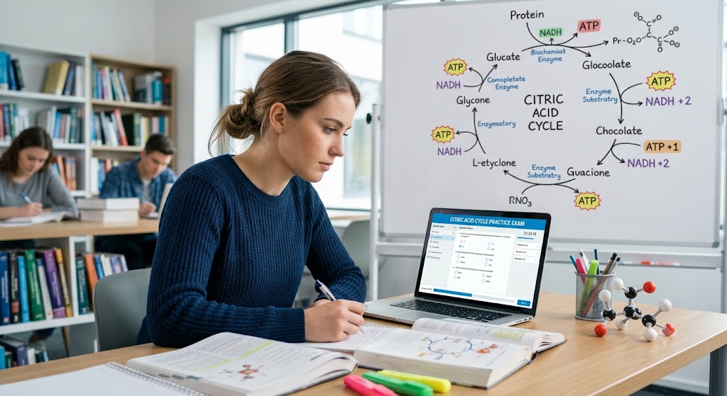 The Citric Acid Cycle Practice Test Banner