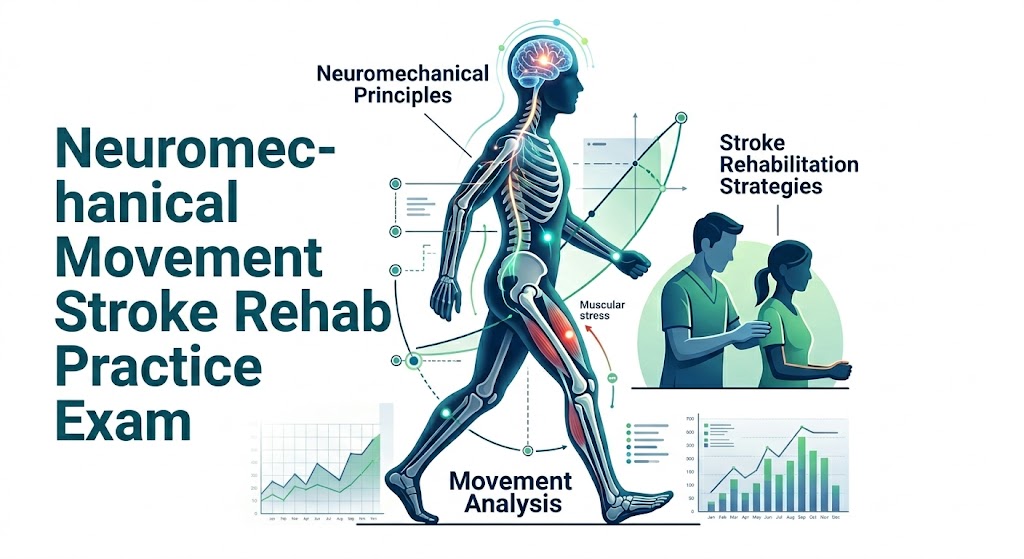 Neuromechanical Movement Stroke Rehab Practice Exam Banner
