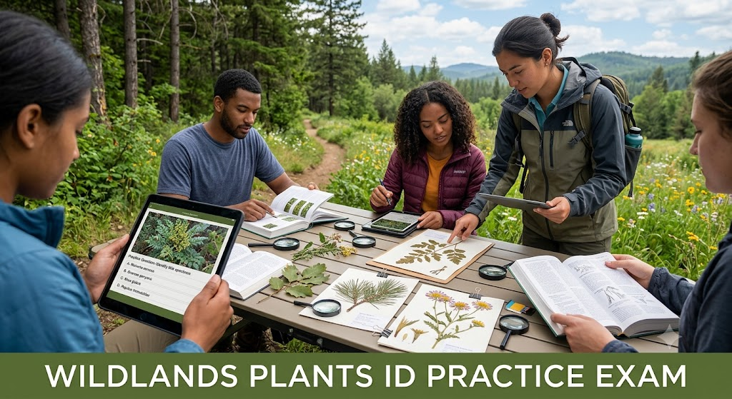 Wildlands Plants Identification Practice Exam Banner