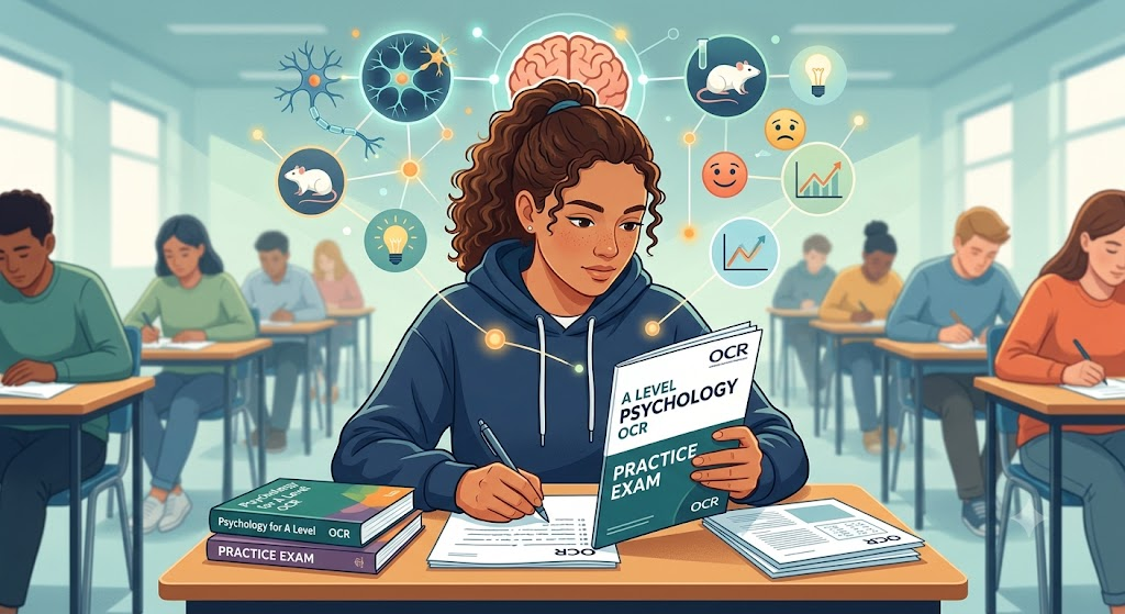 A Level Psychology OCR Practice Exam Banner