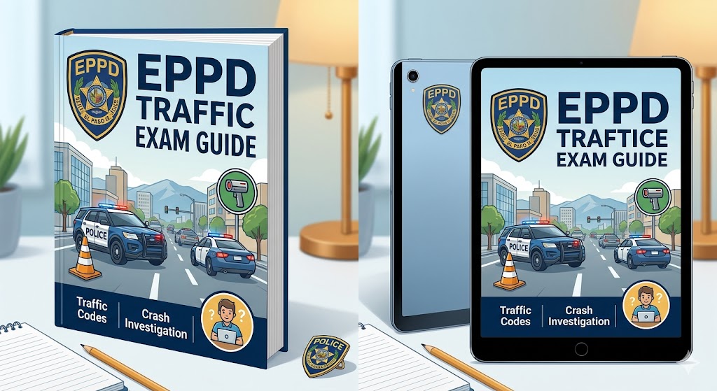 El Paso Police Department (EPPD)Traffic Practice Test Banner