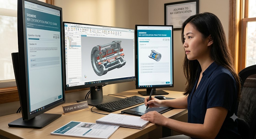 Siemens NX Certification Practice Exam Guide Banner