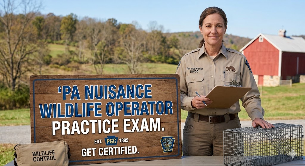 Pennsylvania Nuisance Wildlife Control Operator Practice Exam Banner