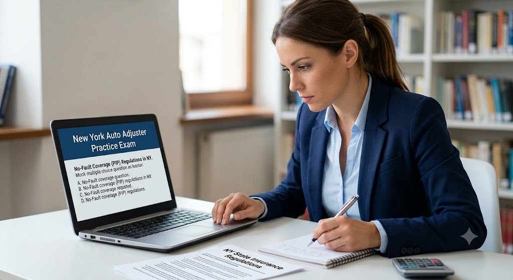 New York Auto Adjuster Practice Exam Banner