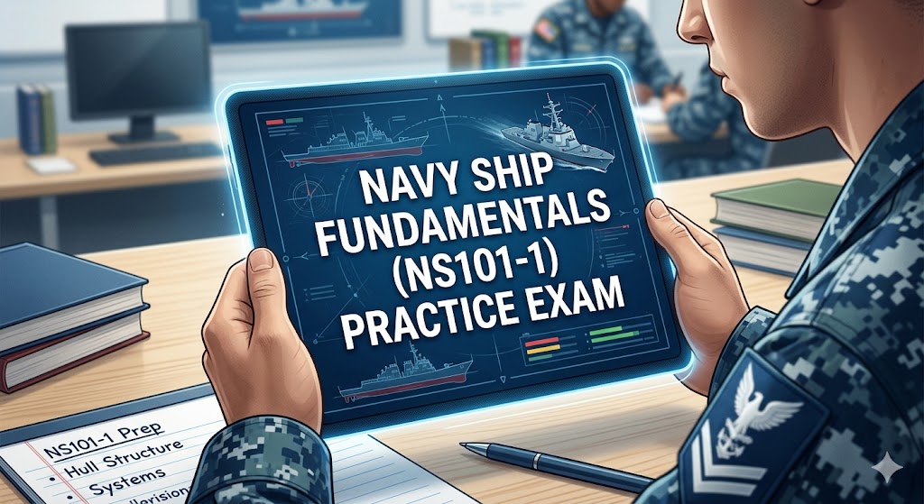 Navy Ship Fundamentals (NS101-1) Practice Exam Banner