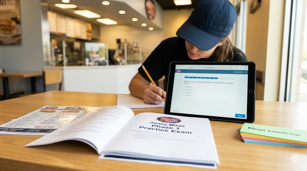 Jersey Mikes Phase 1 Practice Exam Banner