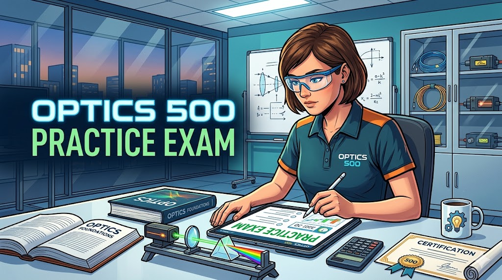 Optics 500 Practice Exam Banner