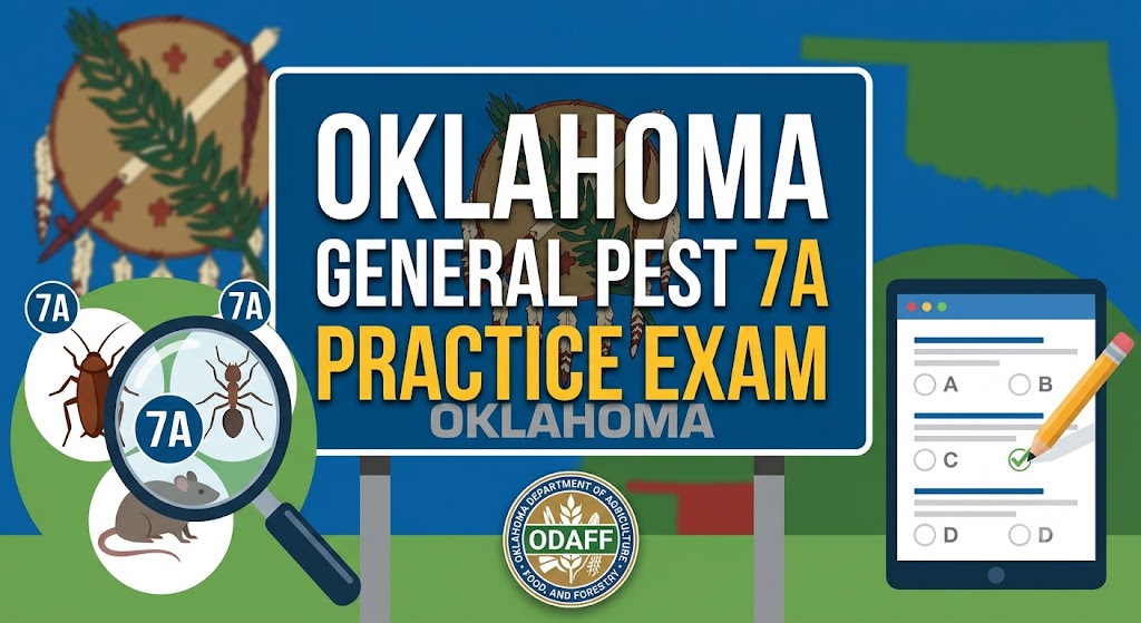 Oklahoma General Pest 7A Practice Test Banner