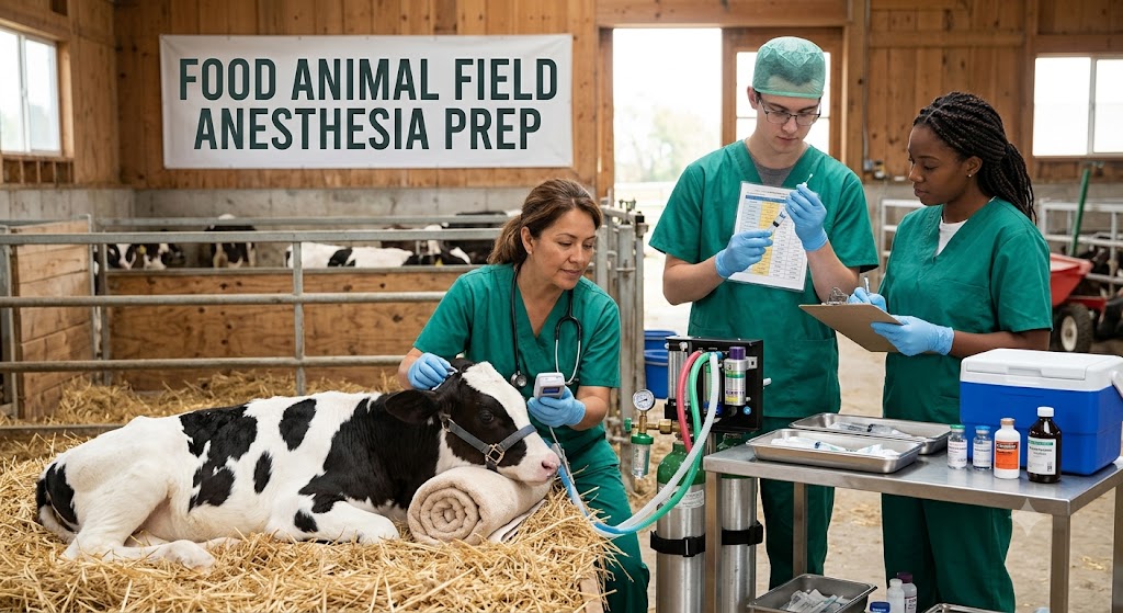 Food Animal E1 – Field Anesthesia Practice Test Banner