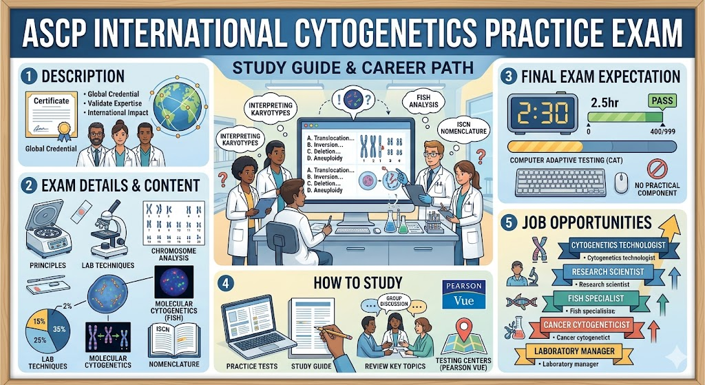 International Technologist in Cytogenetics ASCP Practice Test Banner