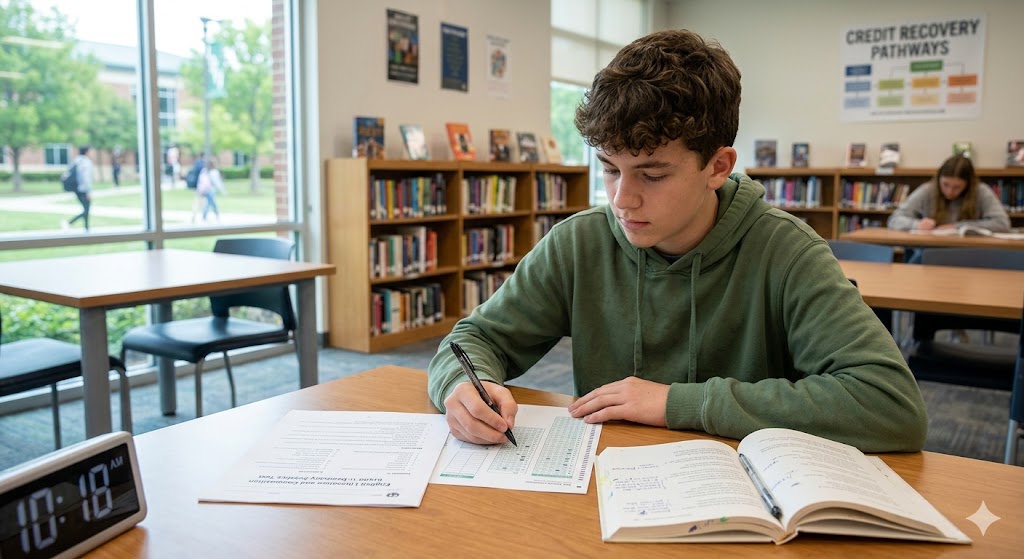 English Literature and Composition Section 1 Credit Recovery Practice Test Banner