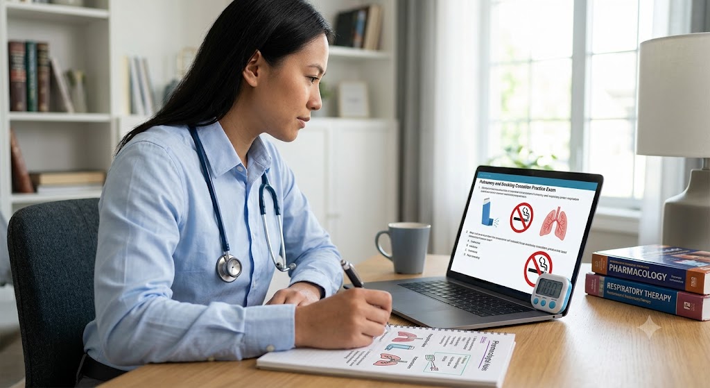 Pulmonary & Smoking Cessation Medications Practice Test Banner