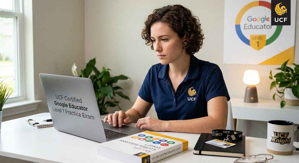 University of Central Florida (UCF) Certified Google Educator Level 1 Practice Exam Banner