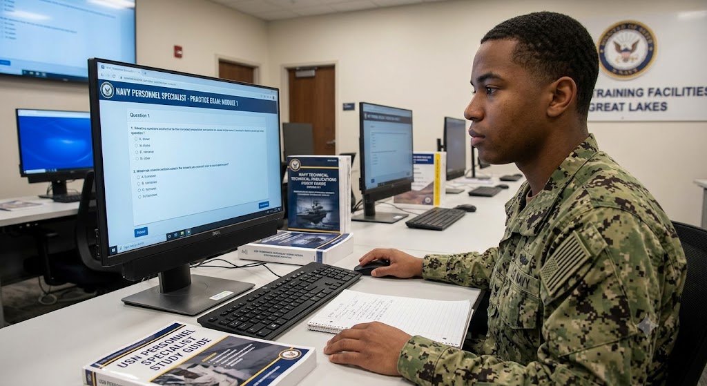 USN Personnel Specialist Practice Test Banner