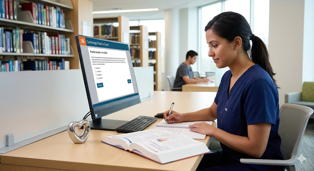 JBL Cardiology Practice Test Banner
