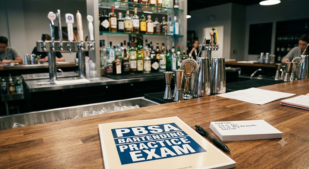 PBSA Bartending Practice Test Banner