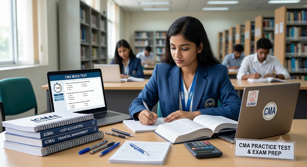 Icmai CMA Practice Test & Exam Prep Banner