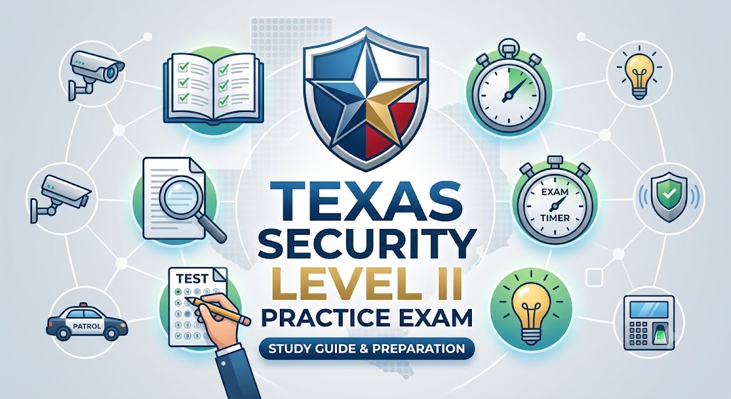 Texas Security Level II Certification Practice Test Banner