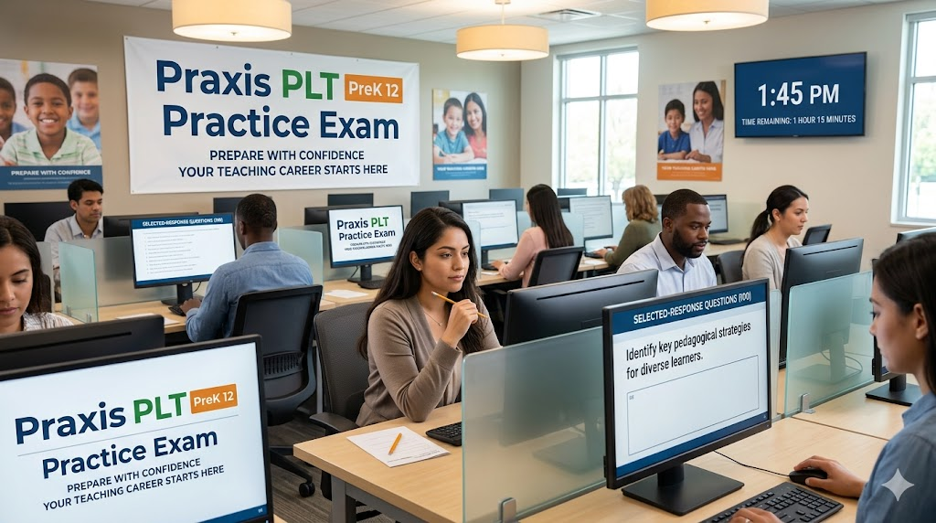 Praxis Principles of Learning and Teaching Prek 12 5625 Practice Test 2026 | Exam Prep Questions Banner