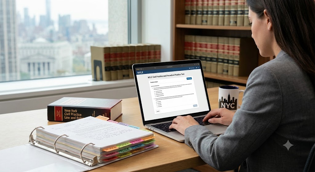 NYLE Civil Practice and Procedure Practice Test Banner