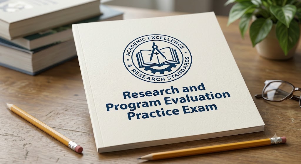 Research and Program Evaluation Practice Exam Banner