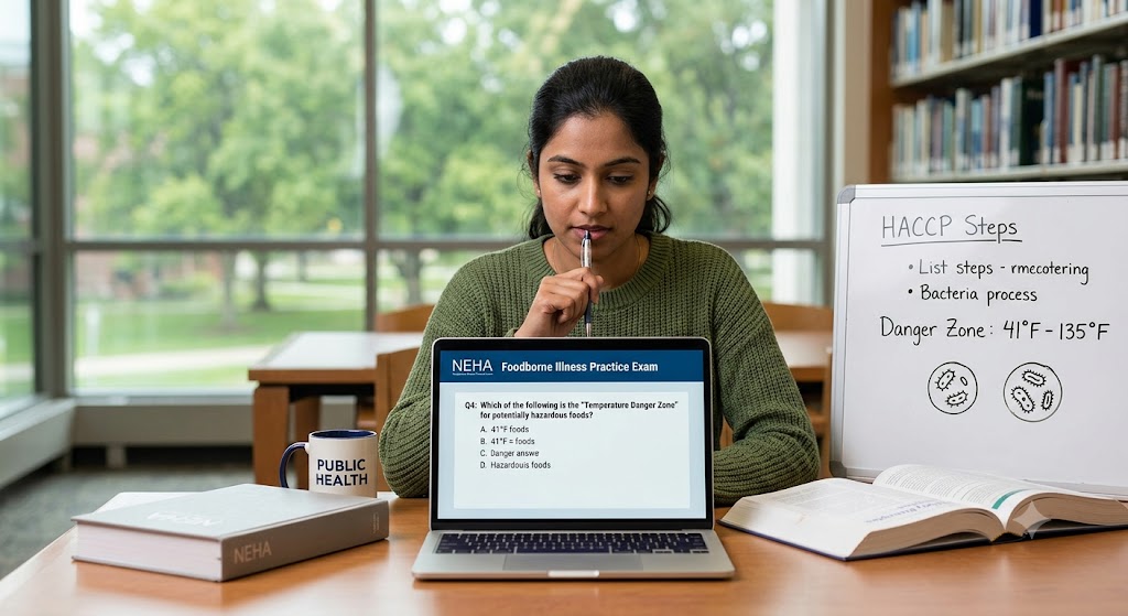 NEHA Foodborne Illness Practice Exam Banner