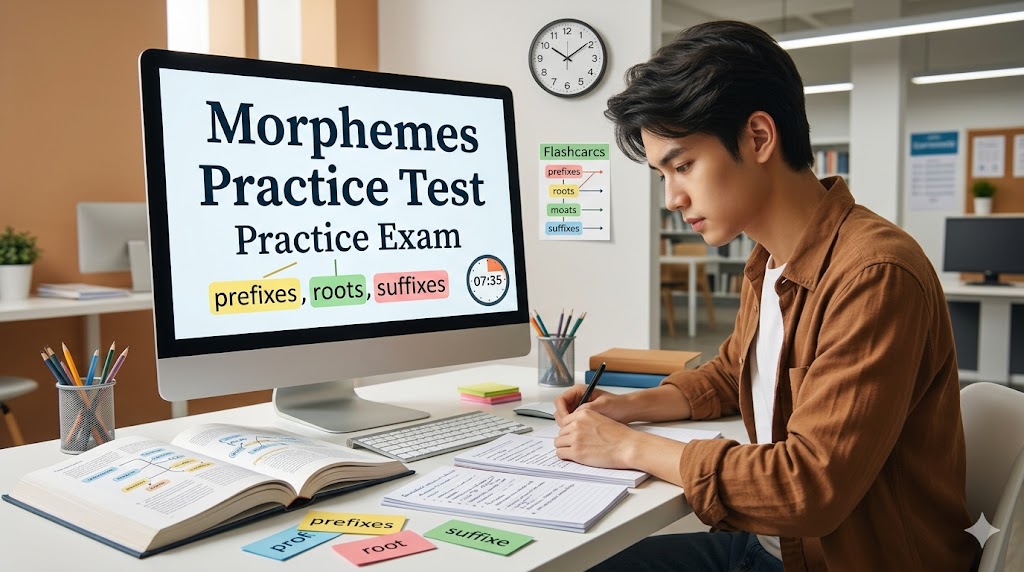 Morphemes Practice Test Banner