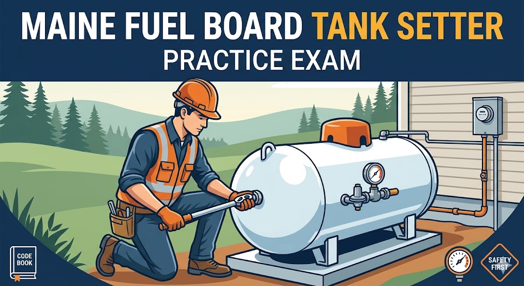 Maine Fuel Board Tank Setter Practice Banner