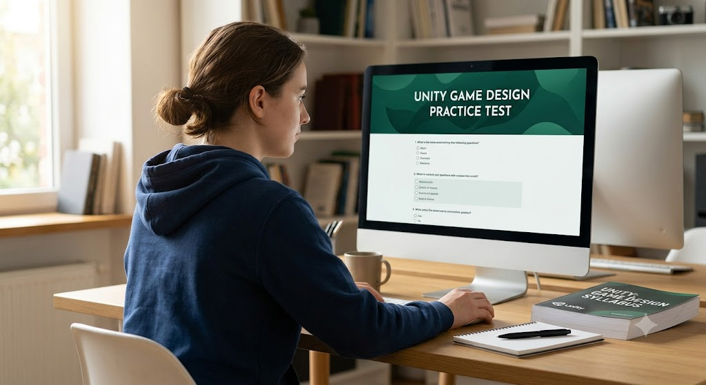 Unity Certification – Game Design Practice Test Banner
