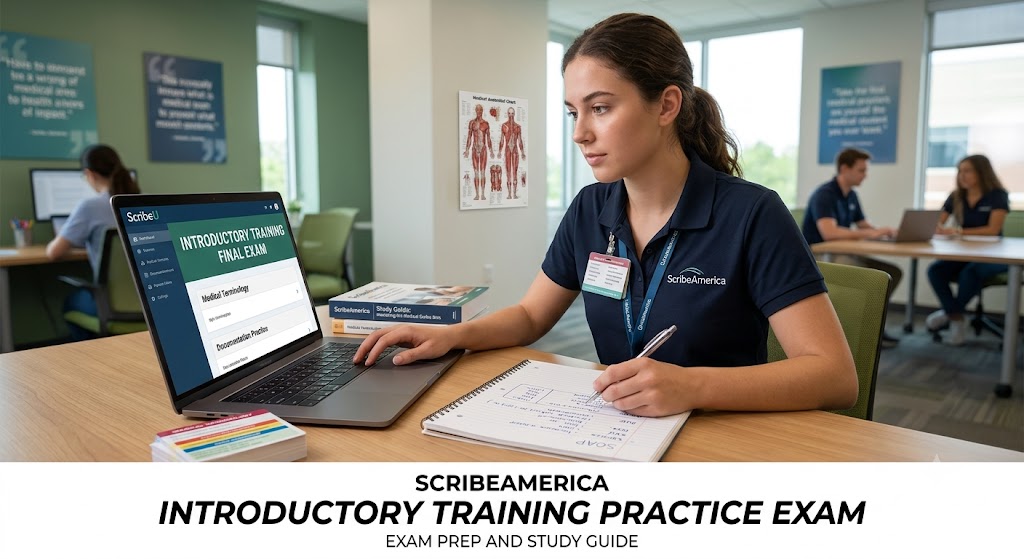 ScribeAmerica Introductory Training Practice Exam Banner