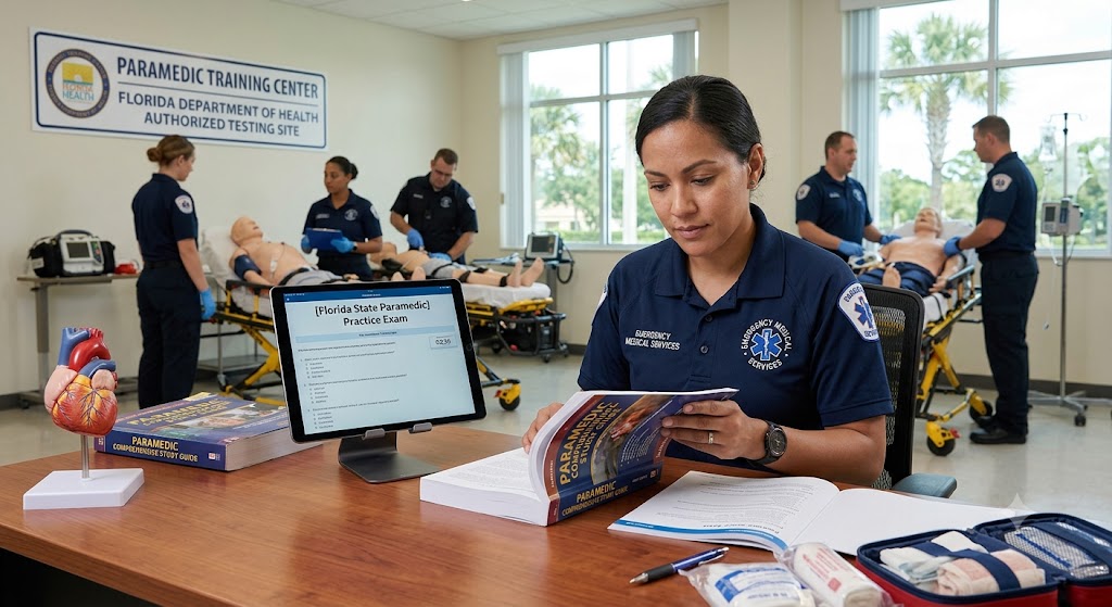Florida State Paramedic Practice Exam Banner
