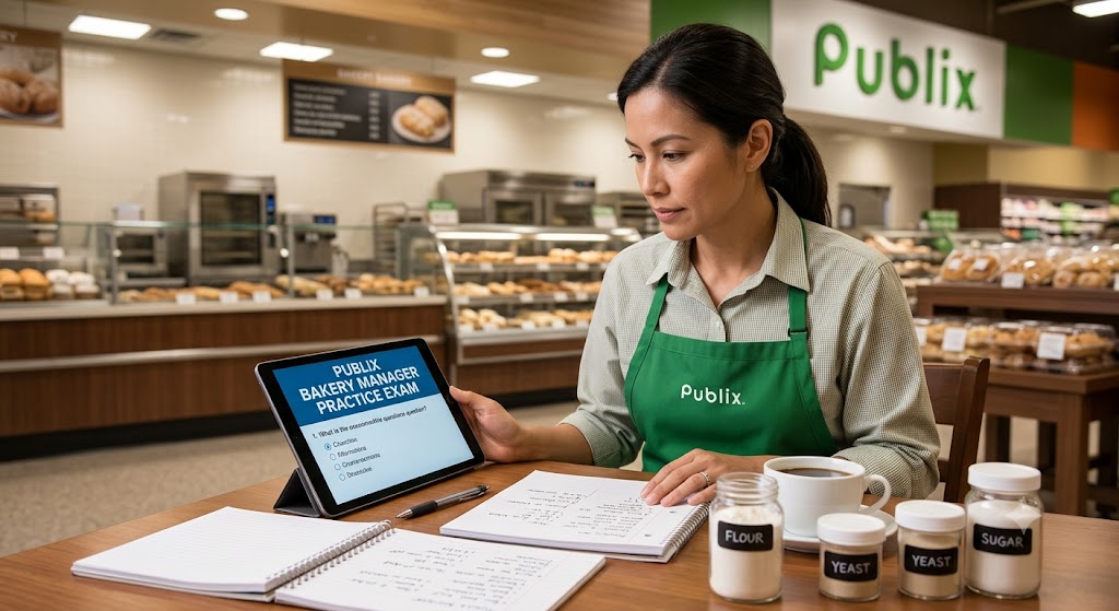 Publix Bakery Manager Practice Test Banner