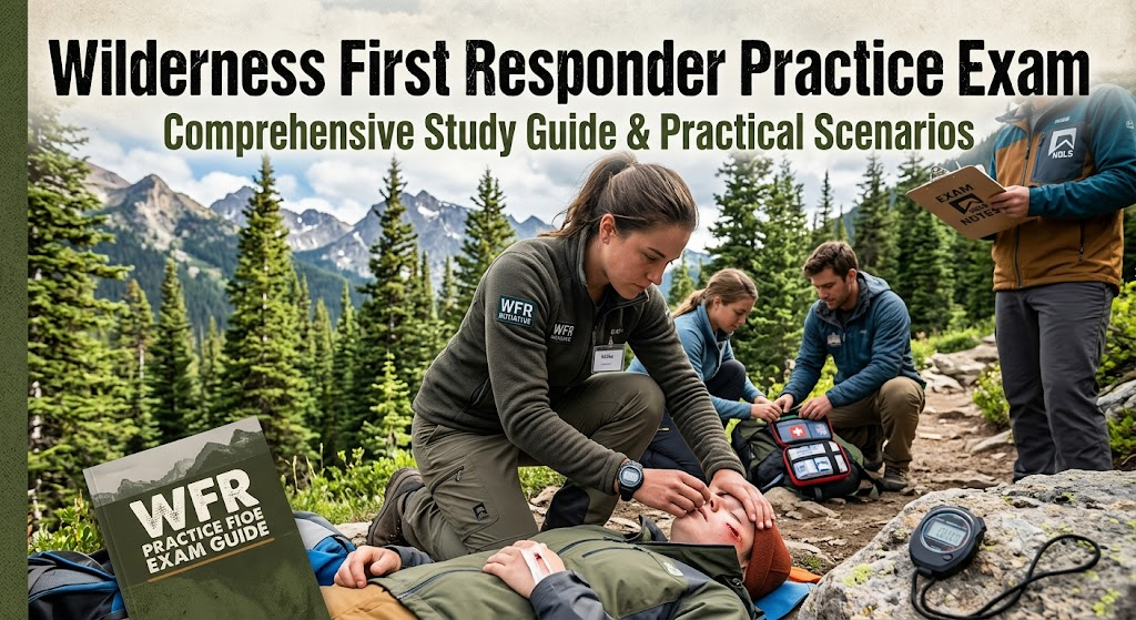 Wilderness First Responder (WFH) Practice Exam Banner