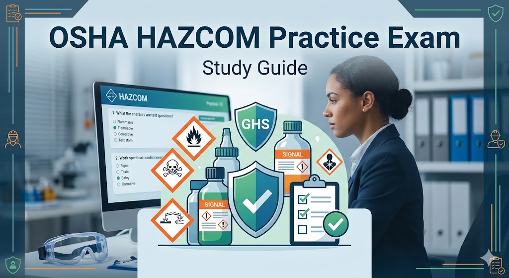 OSHA HAZCOM Practice Exam: Study Guide & Tips Banner