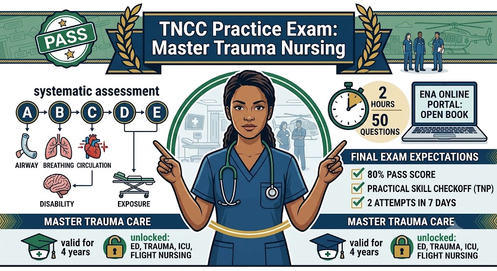 Trauma Nurse Core Course (TNCC) Practice Exam Banner