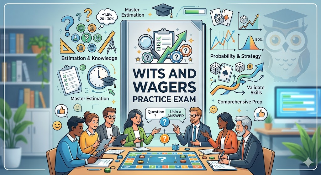 Wits and Wagers Practice Test Banner