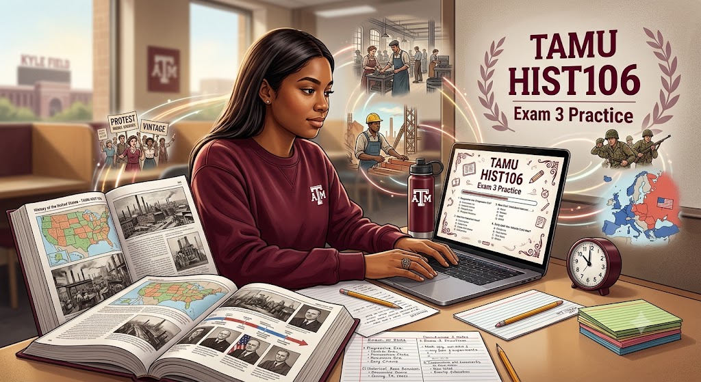 TAMU HIST106 Exam 3 Practice Banner