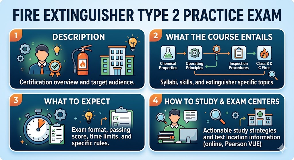 Fire Extinguisher Type 2 Practice Exam Banner