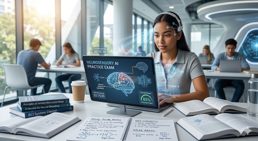Neurosensory AI Practice Exam Banner
