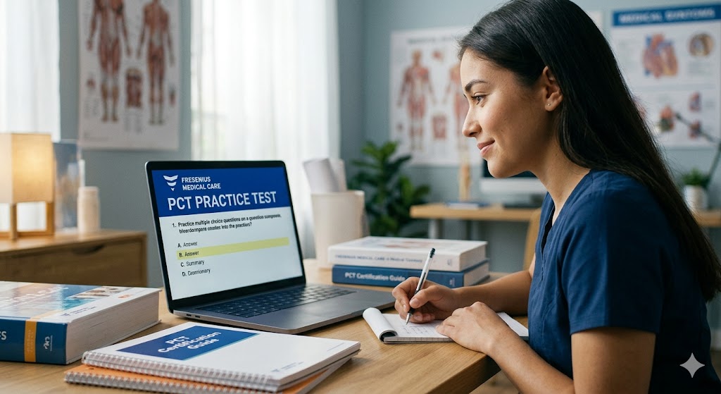 Fresenius Medical Care PCT Practice Test Banner