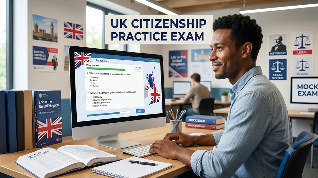UK Citizenship Practice Test Banner