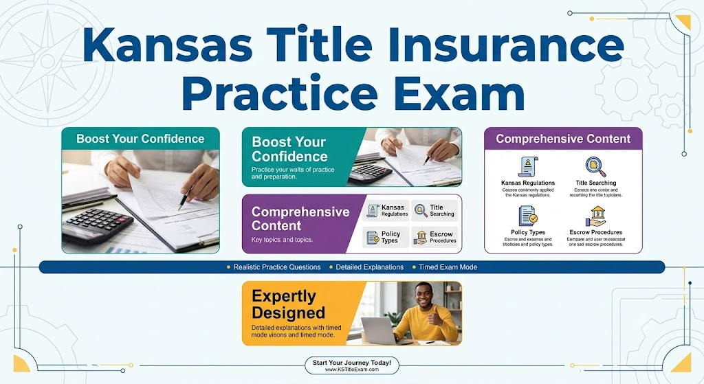 Kansas Title Insurance Practice Test Banner