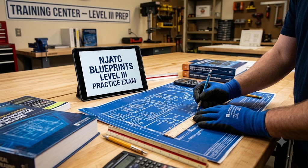 NJATC Blueprints, Level III Practice Test Banner