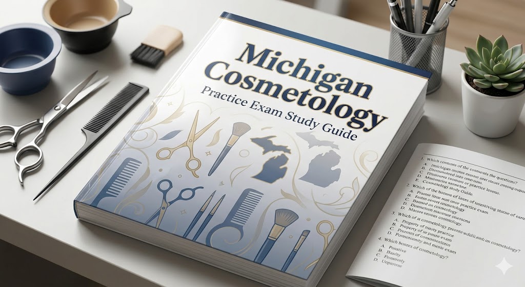 Michigan Cosmetology Licensing Practice Exam Banner