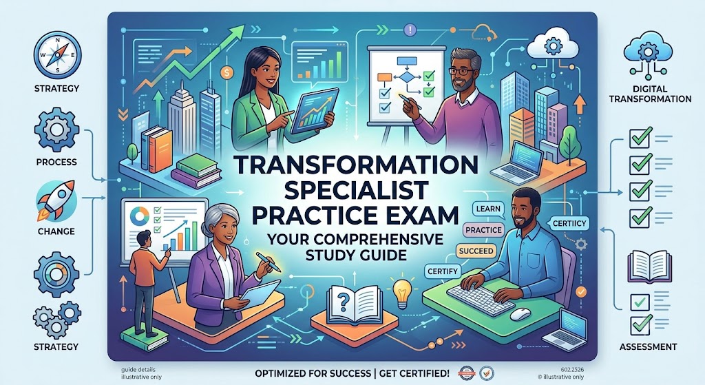 Transformation Specialist Practice Exam Banner