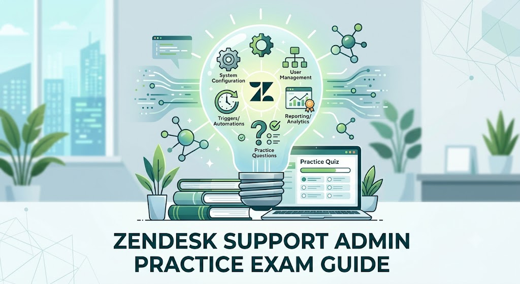 Zendesk Support Admin Certification Practice Test Banner