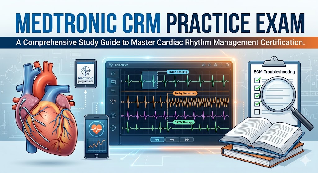 Medtronic Cardiac Rhythm Management (CRM) Practice Test Banner