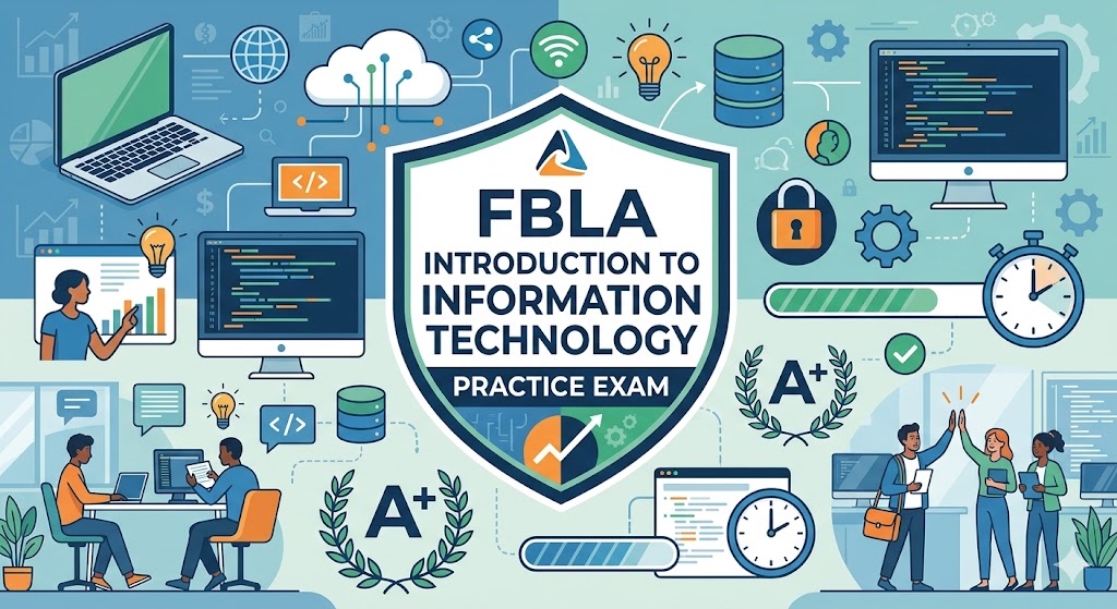 FBLA Introduction to Information Technology Practice Test Banner